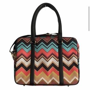 MISSONI chevron travel bag